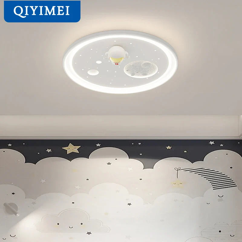 Afralia™ LED Chandelier Modern Lighting for Children's Room, Dining Room, Kitchen