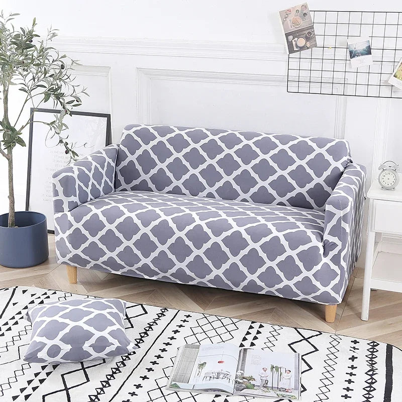 Afralia™ Stretch Sofa Cover Slipcover Print Seater Couch Protector