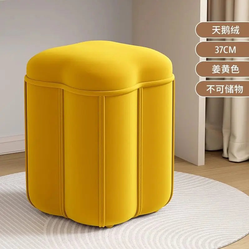 Afralia™ Sensory Storage Clover Makeup Stool