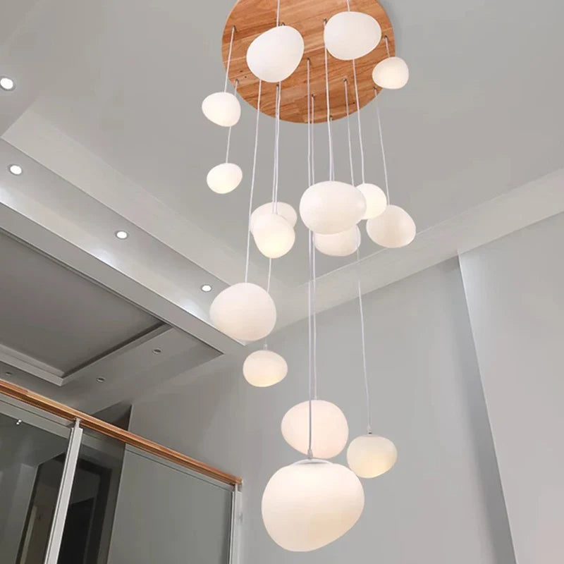 Afralia™ Nordic Dining Room Pendant Ceiling Chandelier for Indoor Lighting