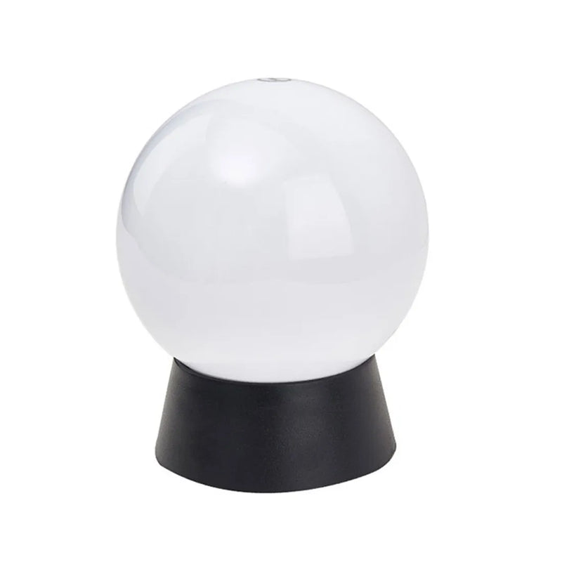 Afralia™ Outdoor Black Globe Post Lamp for Yard Deck Lighting