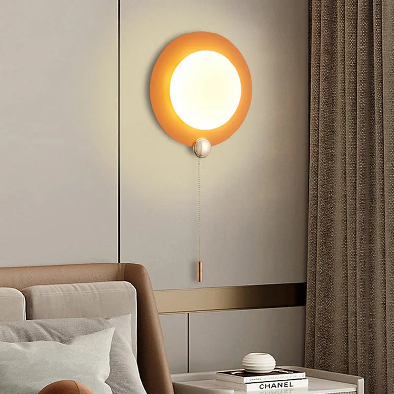 Afralia™ Modern Nordic LED Wall Lamp Sconces for Living Room Bedroom Decor