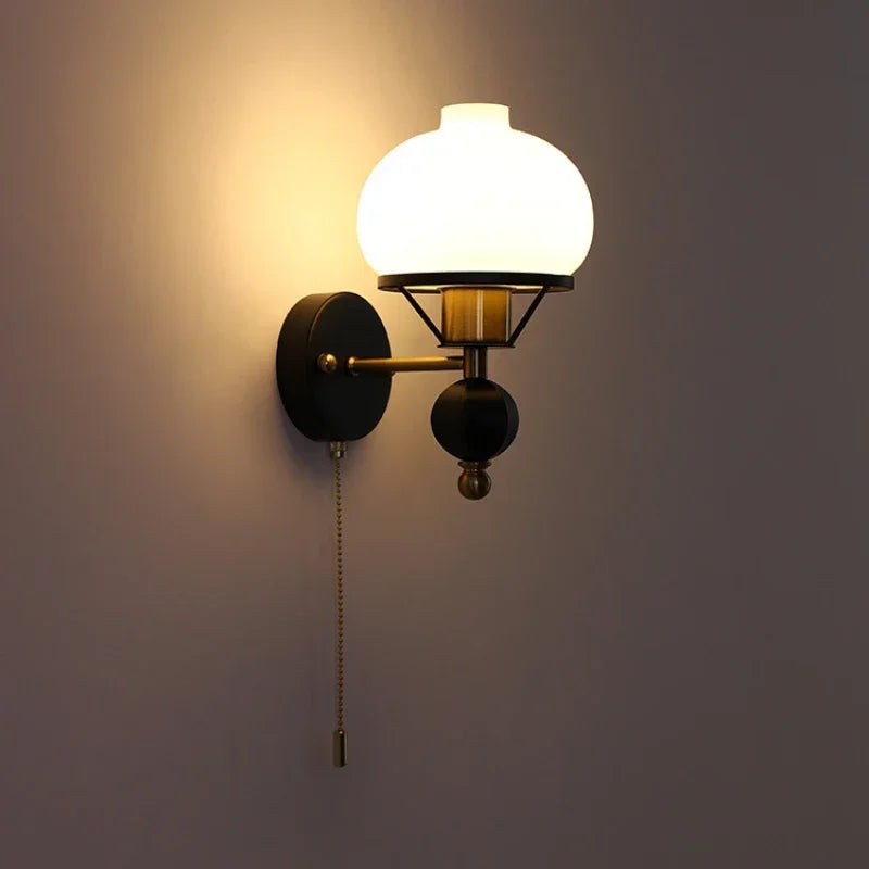 Afralia™ French Wall Lamp, High-end Retro living Room & Bedroom Decor