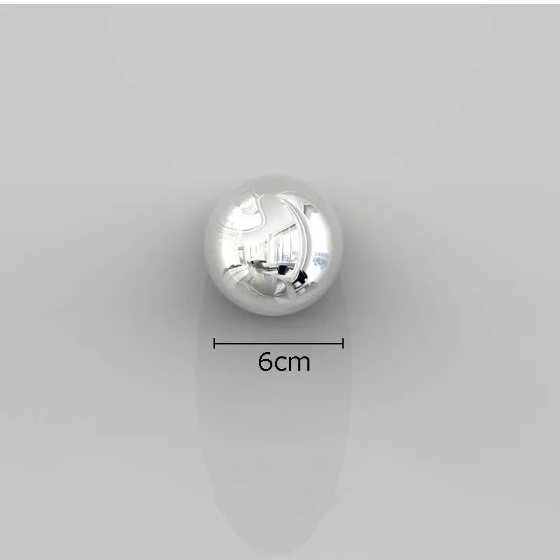 Afralia™ Gold Ball Wall Decoration Ornaments Room Aesthetics Living Background Display