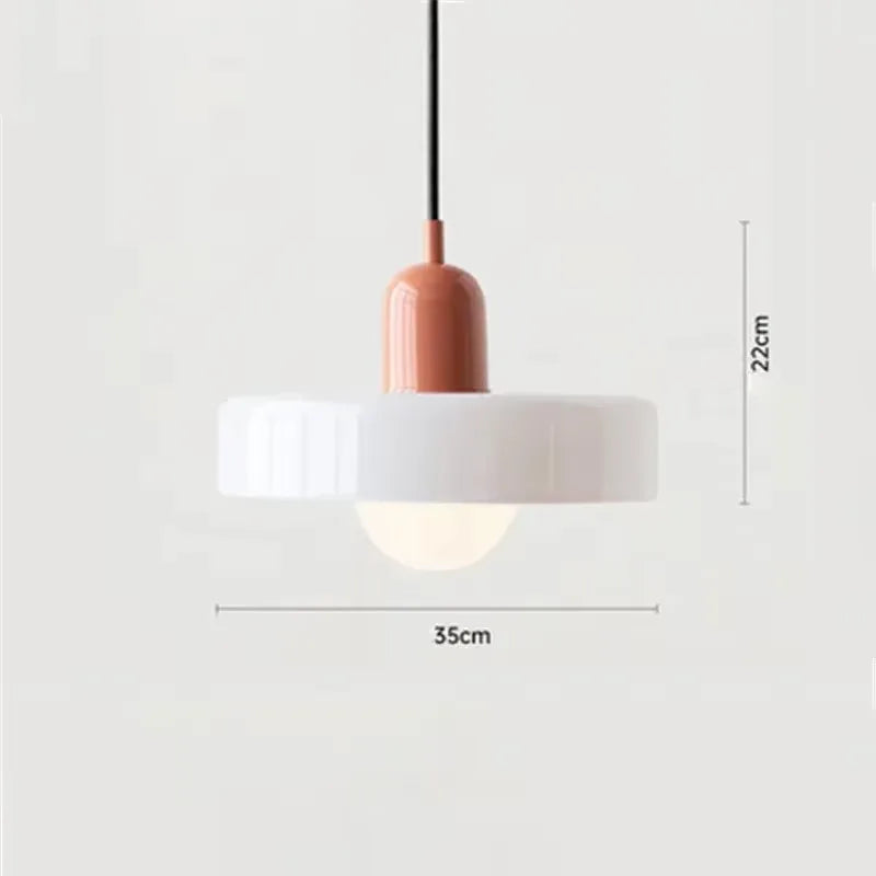 Afralia™ Nordic Glass Chandelier for Home Decor Hanging Lighting Fixtures