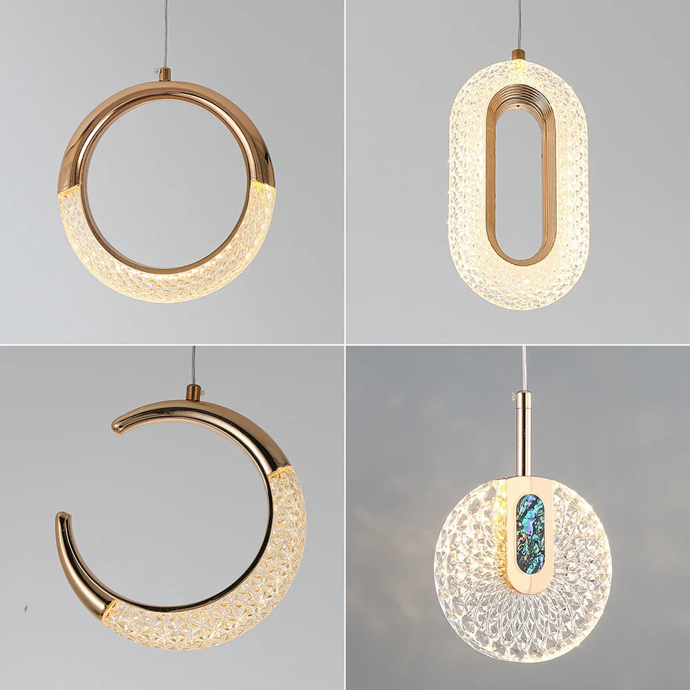 Nordic Pendant Light for Modern Bedroom with Afralia™ Brand