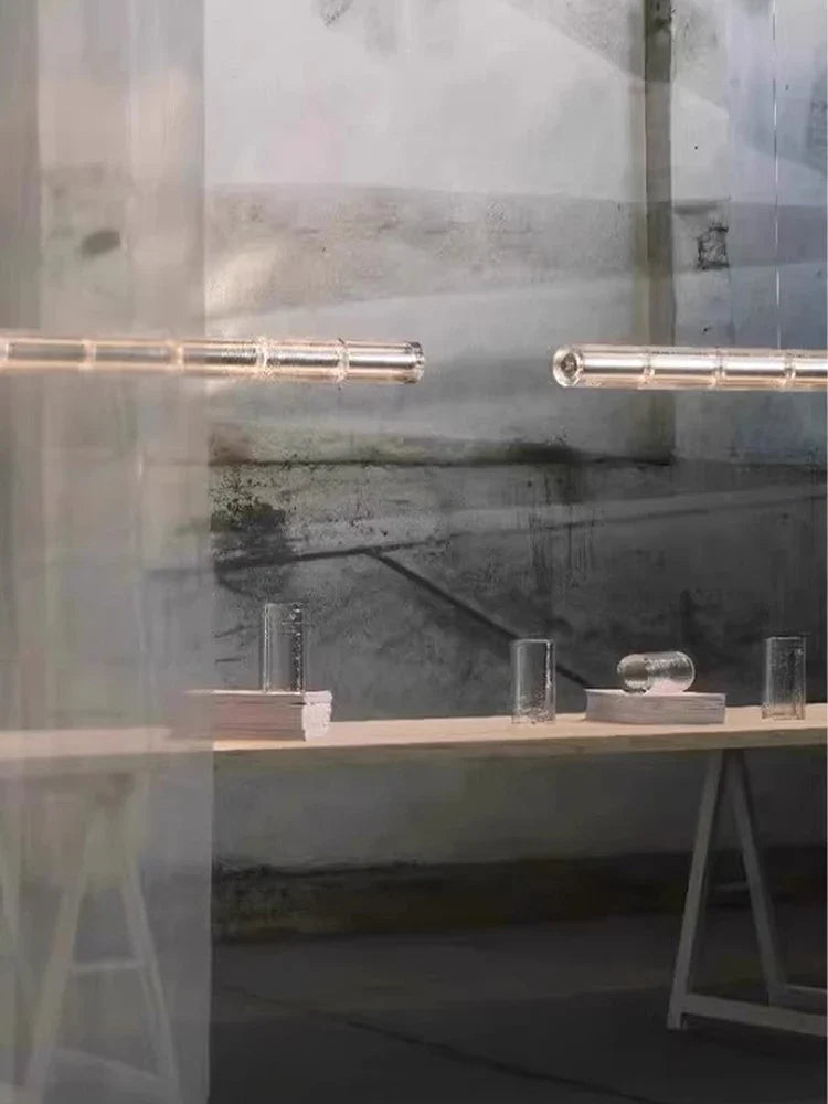 Afralia™ Crystal Glass LED Chandelier Pendant Lighting for High-end Dining Room