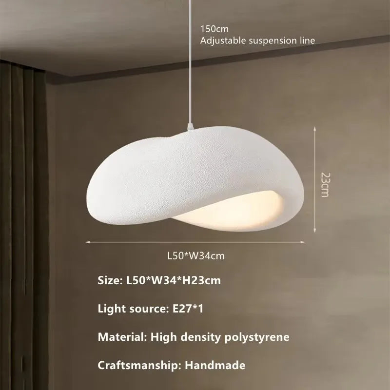 Afralia™ Wabi Sabi Style Chandelier: Modern Living Room and Restaurant Light