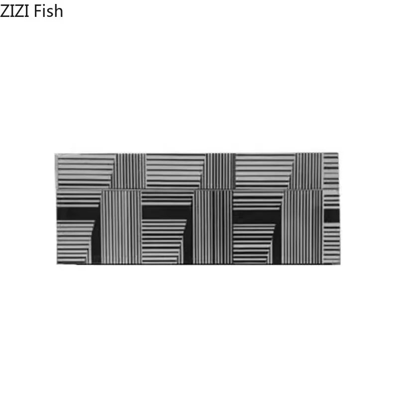 Afralia™ Zebra Stripes Jewelry Box – Natural Wood Rectangle Cosmetic Jar Storage