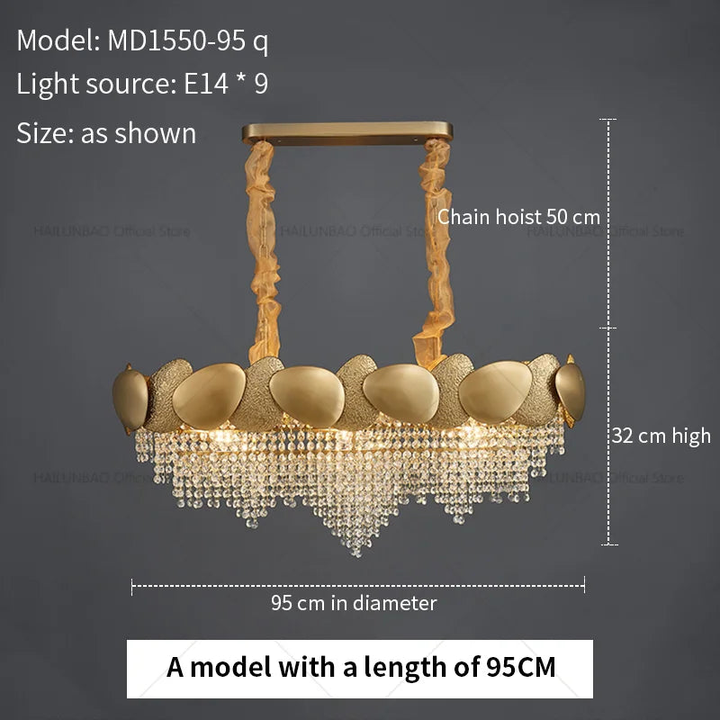 Afralia™ Crystal Chandelier: Modern Round Headlight for Livingroom and Master Bedroom