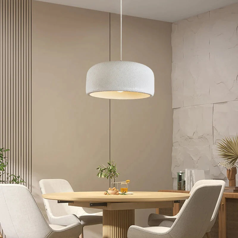 Afralia™ Wabi Sabi Resin Pendant Lamp: Modern Cement Chandelier for Home, Bar, Cafe, Bedroom