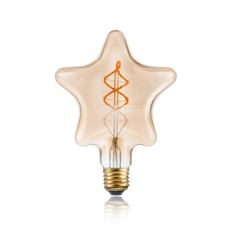 Afralia™ Soft Filament LED Vintage Edison Bulb E27 Retro Tungsten 4W 2300K Dimmable