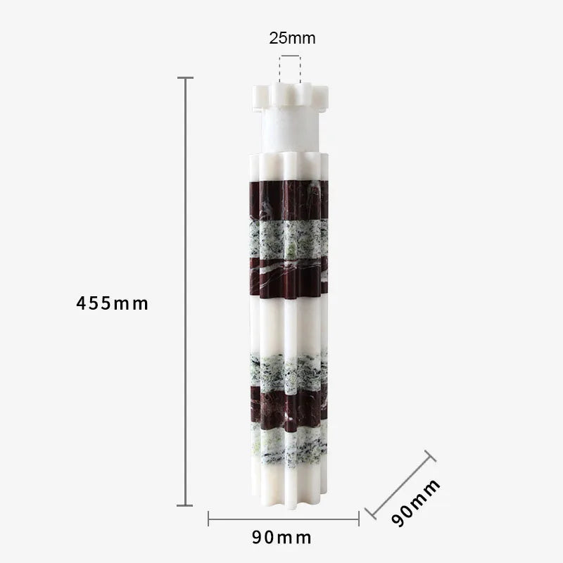 Afralia™ Marble Candle Holders for Taper Candles - Elegant Table Decor & Wedding Centerpiece