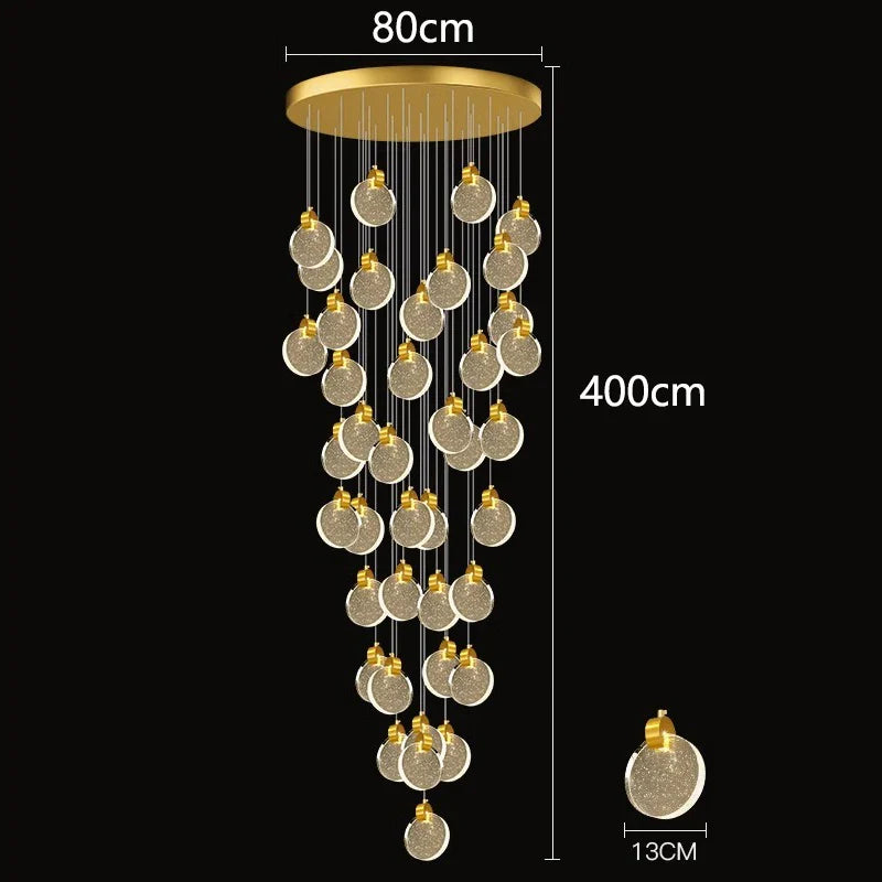 Afralia™ LED Pendant Chandeliers for Modern Home Decor and Indoor Lighting
