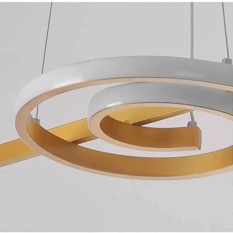 Afralia™ Modern LED Pendant Light for Dining Kitchen Bar Home Lighting