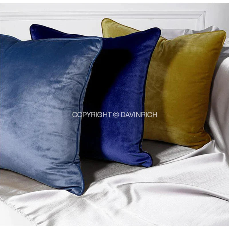 Afralia™ Luxe Velvet Throw Pillow Cover | Soft & Elegant Cushion Case for Sofa, Couch, Bedroom