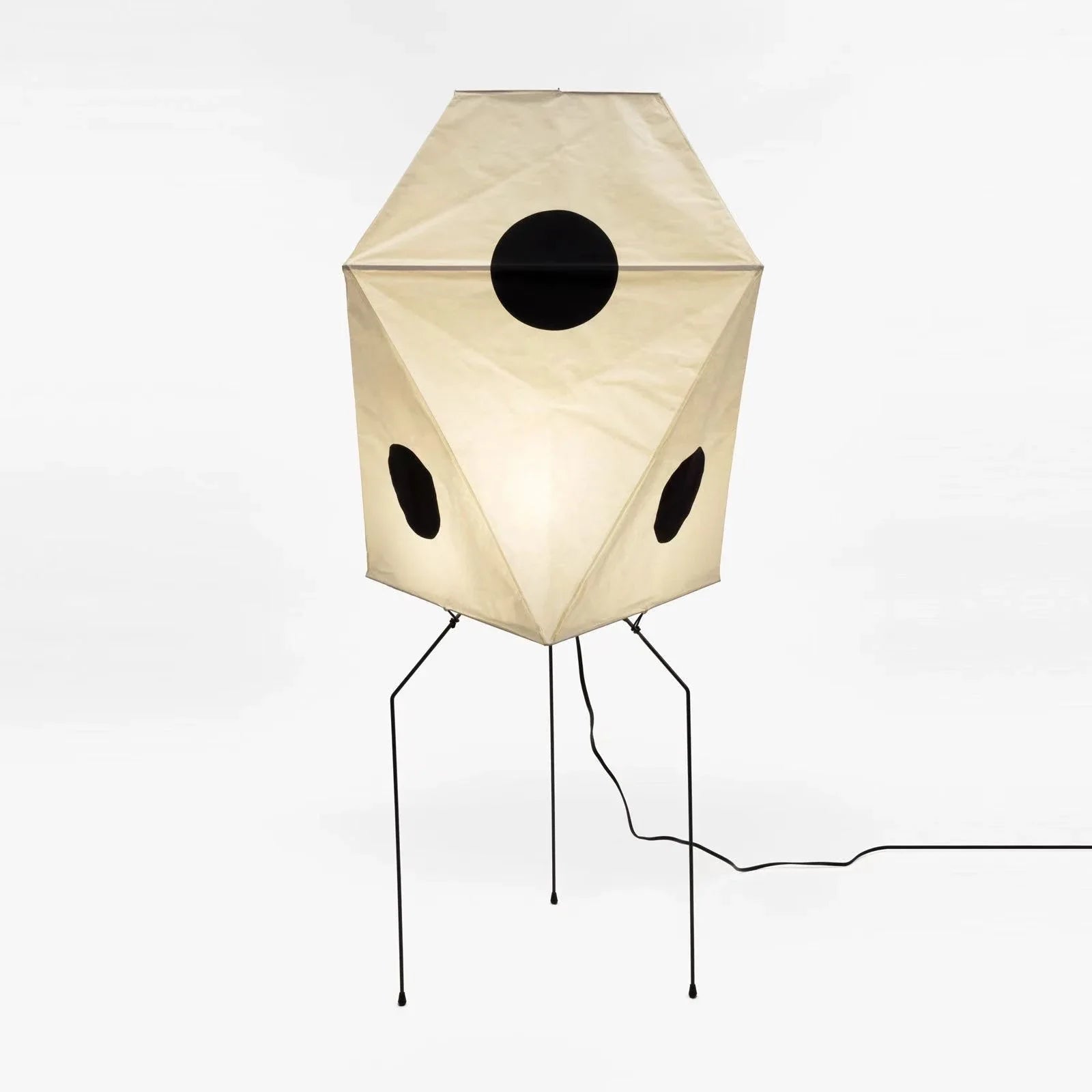 Afralia™ Noguchi Akari Wabi-sabi Floor Lamp LED E27 Rice Paper Stand Art Decor Home Living