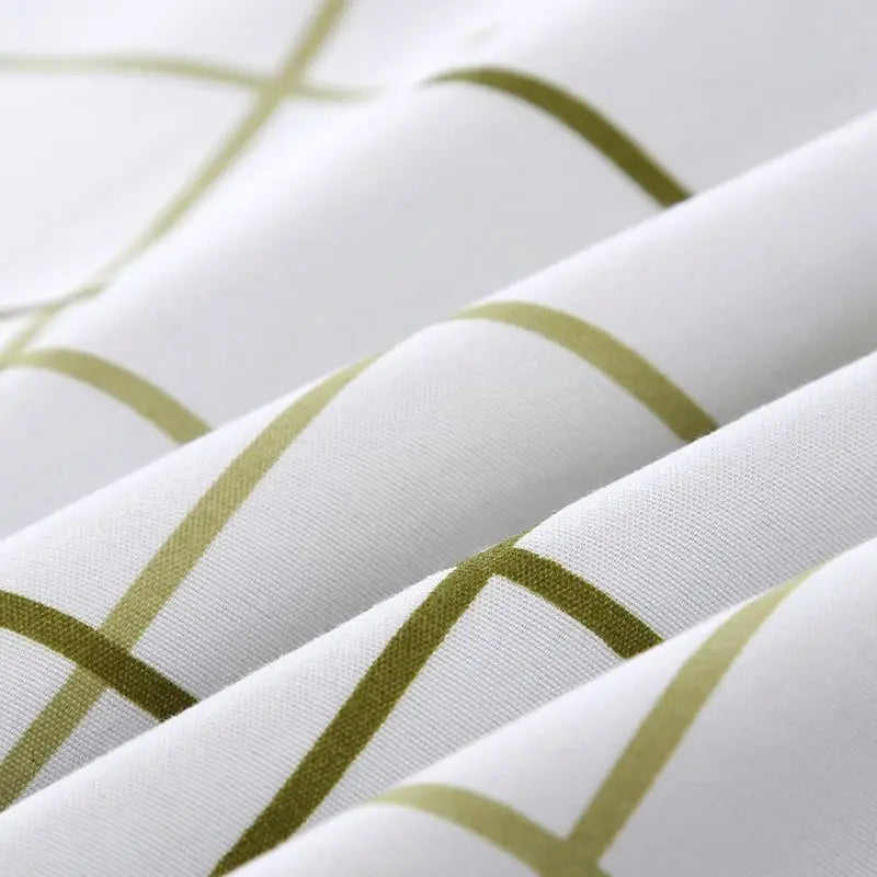 Afralia™ Soft Large Stripe Bedding Set: Brushed Duvet, Sheet, Pillowcases in Nordic Style