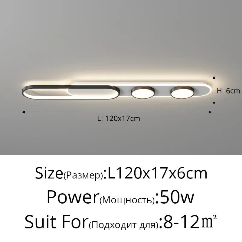 Afralia™ Nordic LED Ceiling Light for Modern Indoor Home Decor