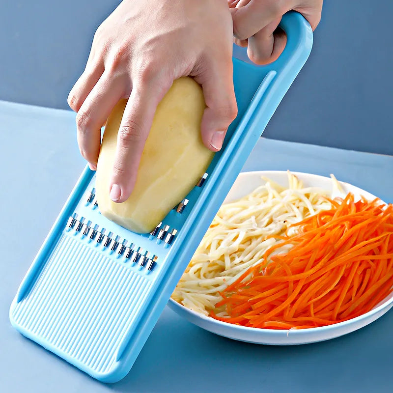 Afralia™ Veggie Slicer & Food Processor for Grating Carrots, Cabbage - Kitchen Accessory