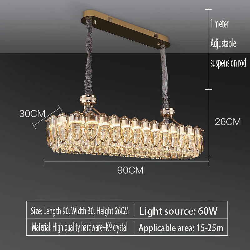 Afralia™ Crystal Luxury Chandelier for Living Room, Bedroom, Dining Room - Elegant European Style Lighting