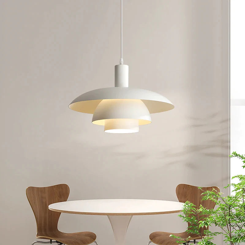 Afralia™ Nordic Cream Style PH5 Pendant Lamp: Vintage Japanese Design for Home and Bar