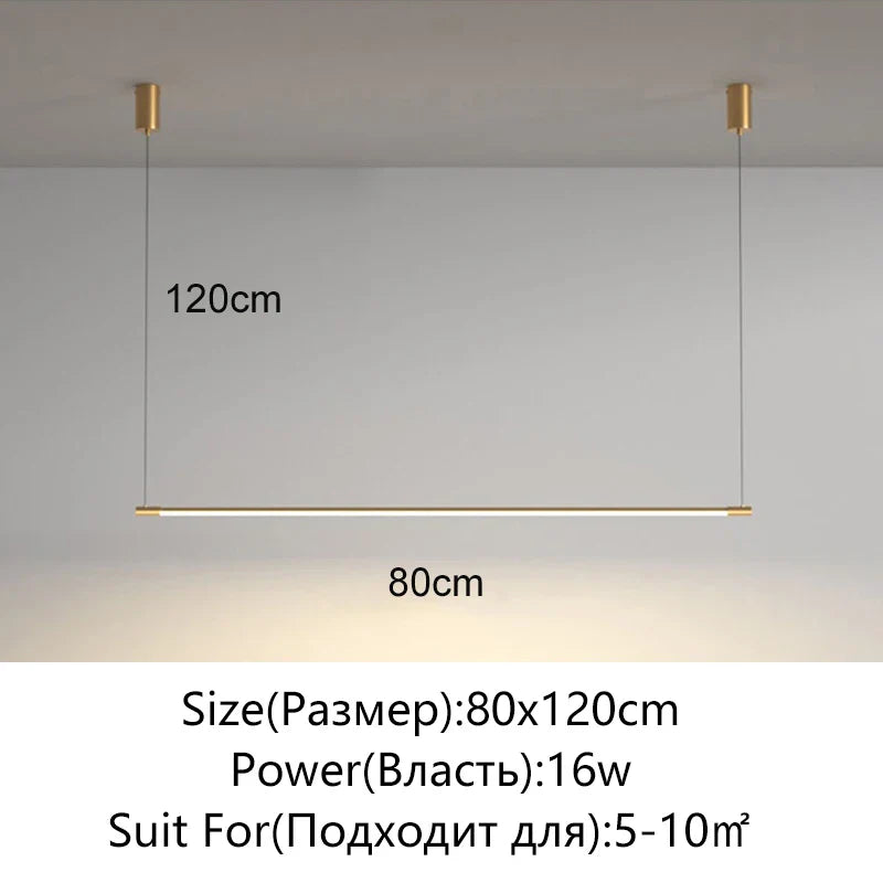 Afralia™ Modern Nordic LED Chandelier for Restaurant Bar Office Interior Lighting