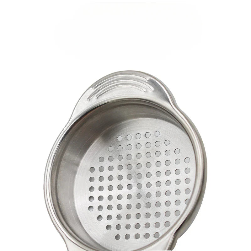 Afralia™ Stainless Steel Spaetzle Maker Pot with Lid and Scraper