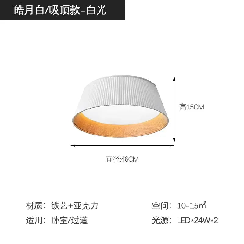 Afralia™ Minimalist Personality Bedroom Lamp LED Study Chandelier