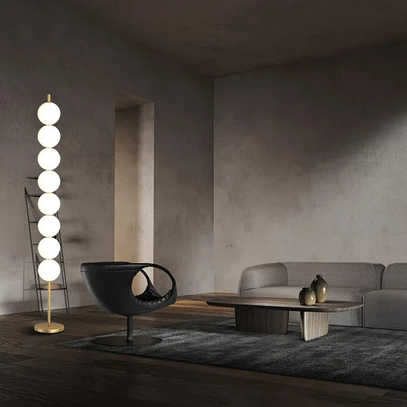 Afralia™ Brass Floor Lamp for Living Room & Bedside Decor