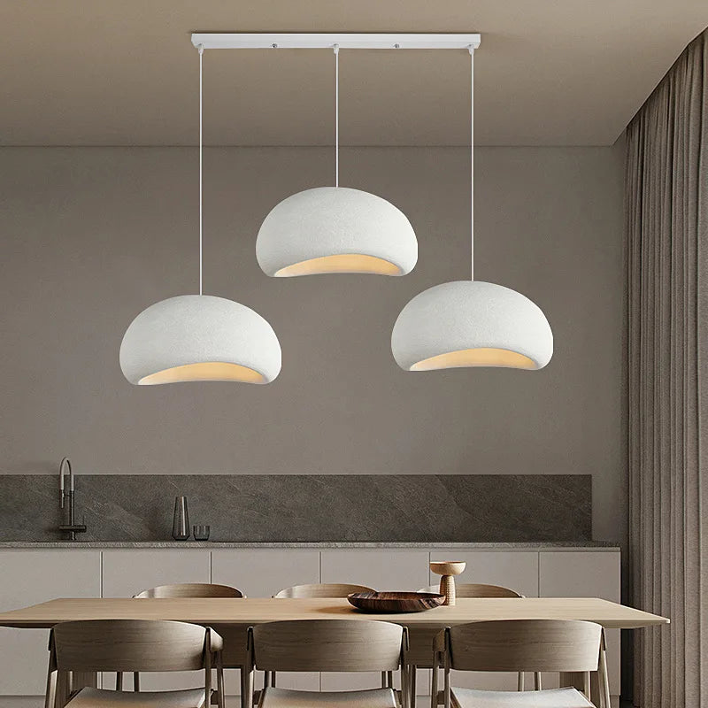 Afralia™ Minimalist 3-Light LED Pendant for Dining Room, Modern Lustre Hanging Fixture