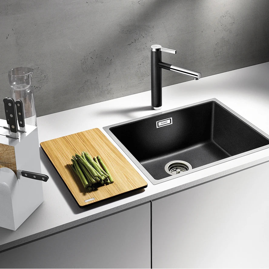 Afralia™ White & Silver Chrome Finish Basin Mixer Tap 360° Rotate Bathroom Faucet