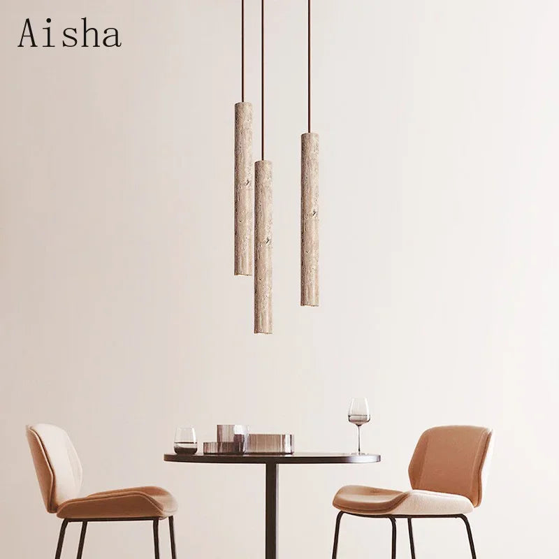 Afralia™ Wabi-sabi Pendant Lamp for Home, Restaurant, and Bedroom Lighting