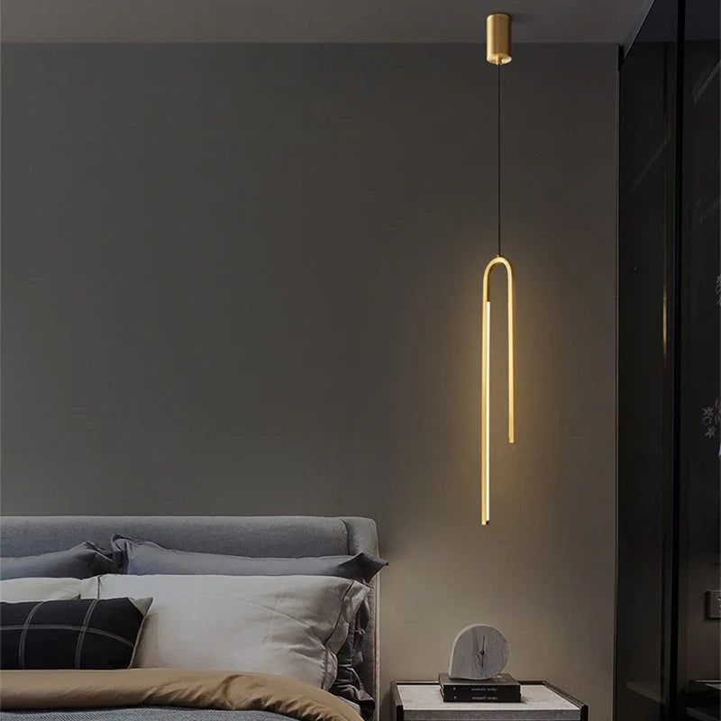 Afralia™ Nordic LED Pendant Lights for Home Bedroom Dining Living Room Lighting