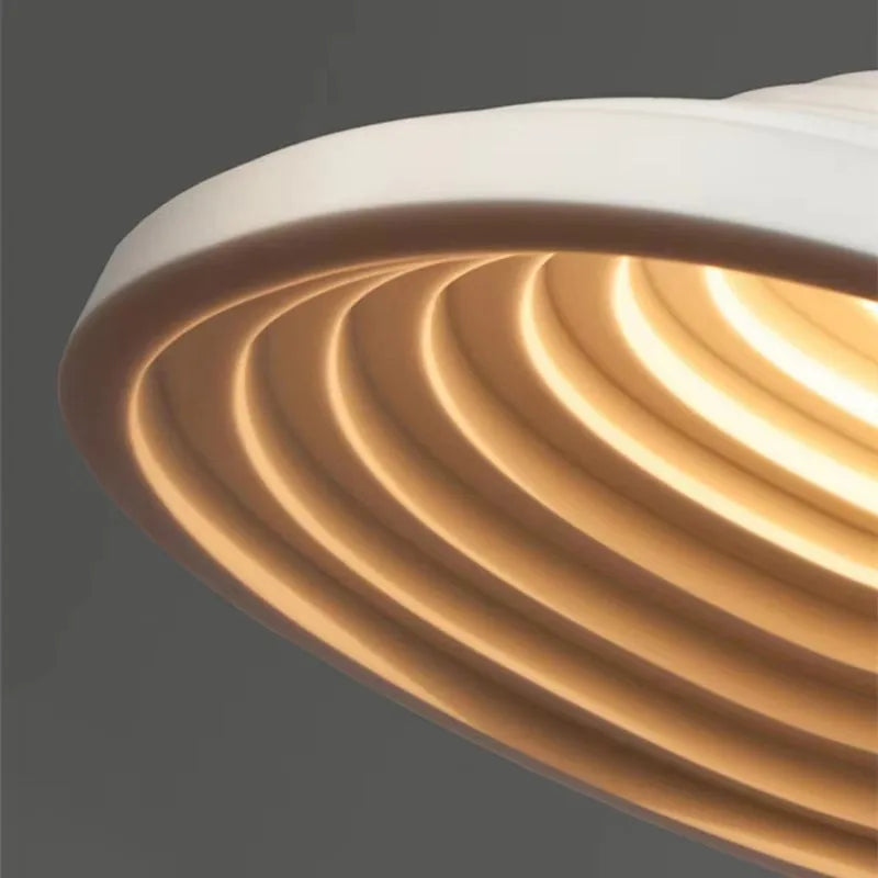 Afralia™ Wabi Sabi Resin Chandelier for Japanese Nordic Dining Ambiance