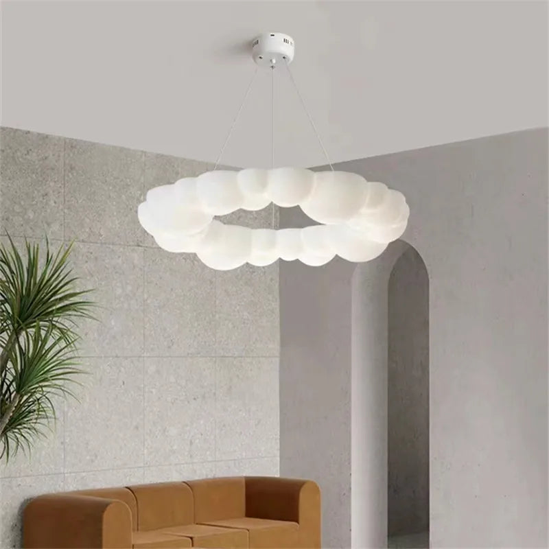 Afralia™ Modern Bubble LED Ceiling Light for Living Room, Bedroom, Children's Room
