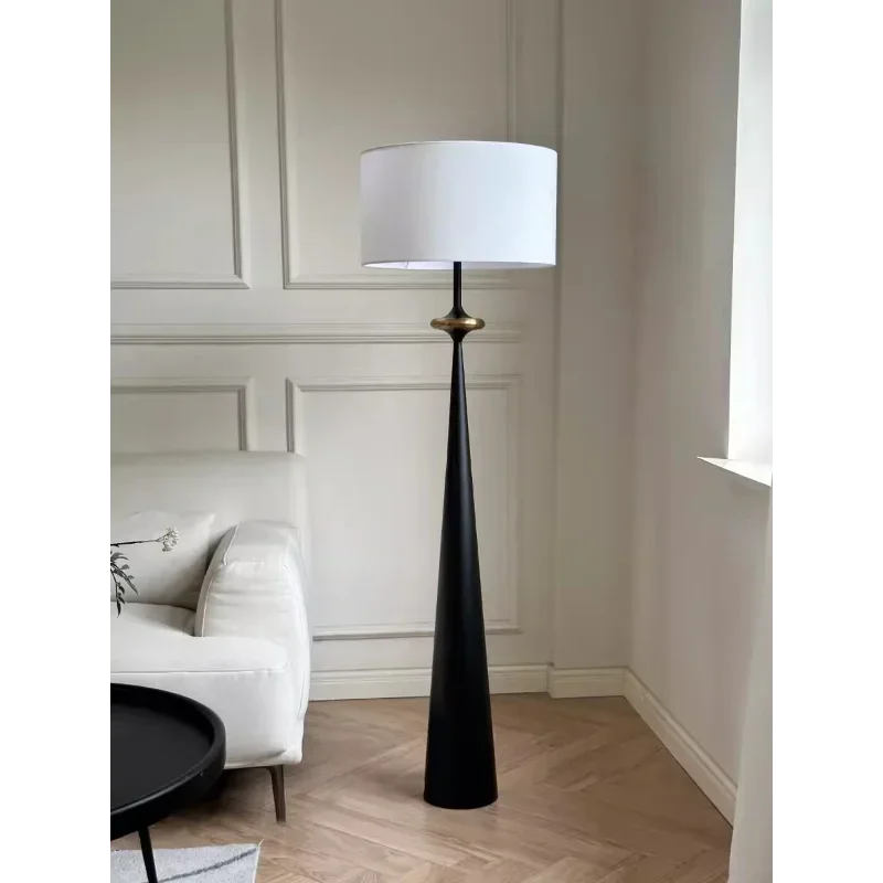 Afralia™ Minimalist Wood Floor Lamp for Living Room - Large Vertical Light