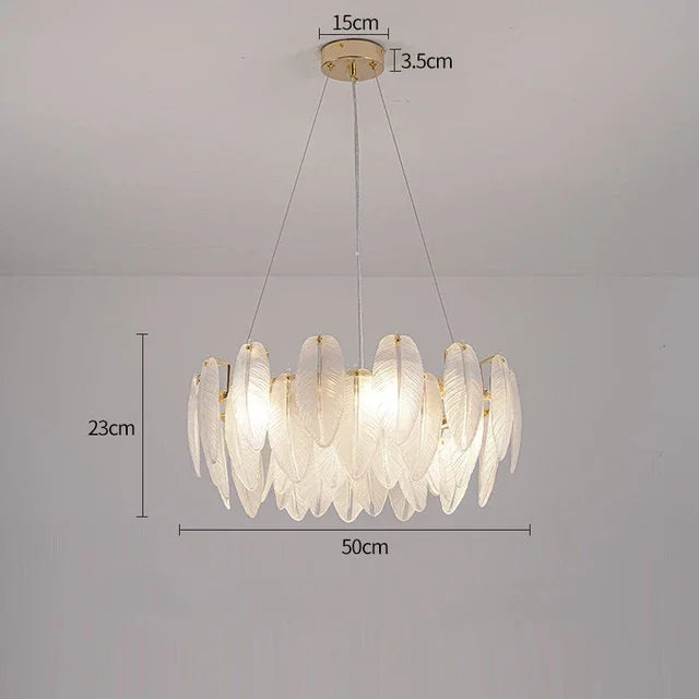 Afralia™ Crystal Feather Chandelier: Luxury Pendant for Home Decor & Designer Ceiling Fixture