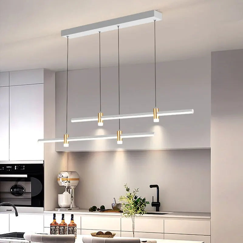 Afralia™ Modern LED Pendant Chandeliers for Dining Kitchen Home Decor