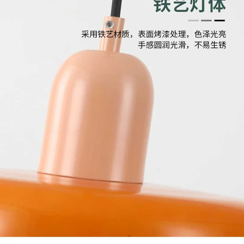 Nordic Glass Pendant Light Single Head Lamp for Indoor Decor by Afralia™