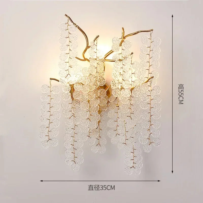 Afralia™ Crystal Luxury LED Chandelier for Living & Dining Room Decoration Fixture