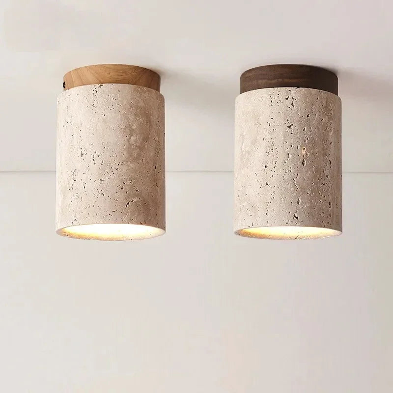 Nordic Marble Ceiling Lamp by Afralia™: Modern LED Techo Lighting for Home Decor