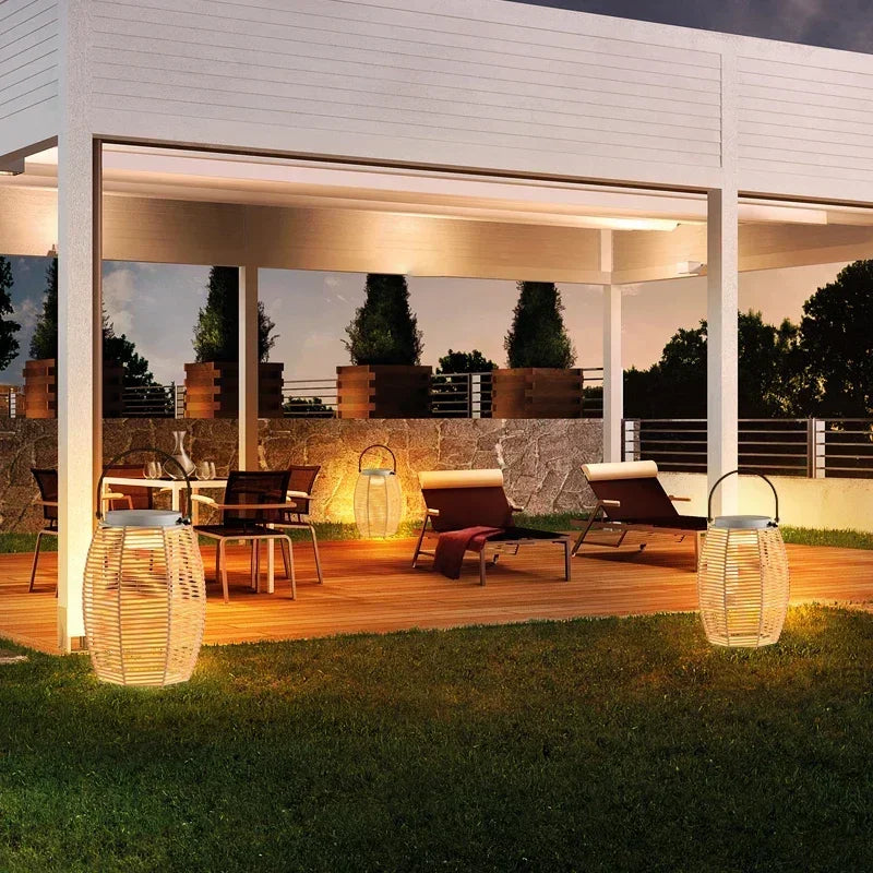 Afralia™ Solar Garden Light Waterproof Outdoor Pathway Lamp