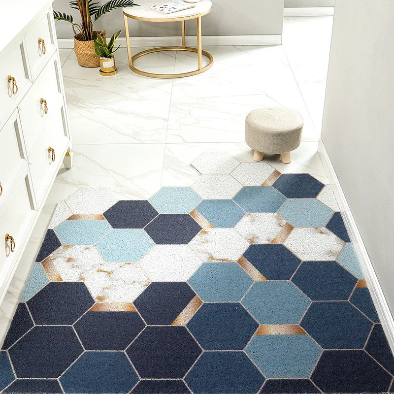 Afralia™ Shoe Scraper Indoor Floor Mat, Anti-slip & Easy Clean Entrance Door Mat