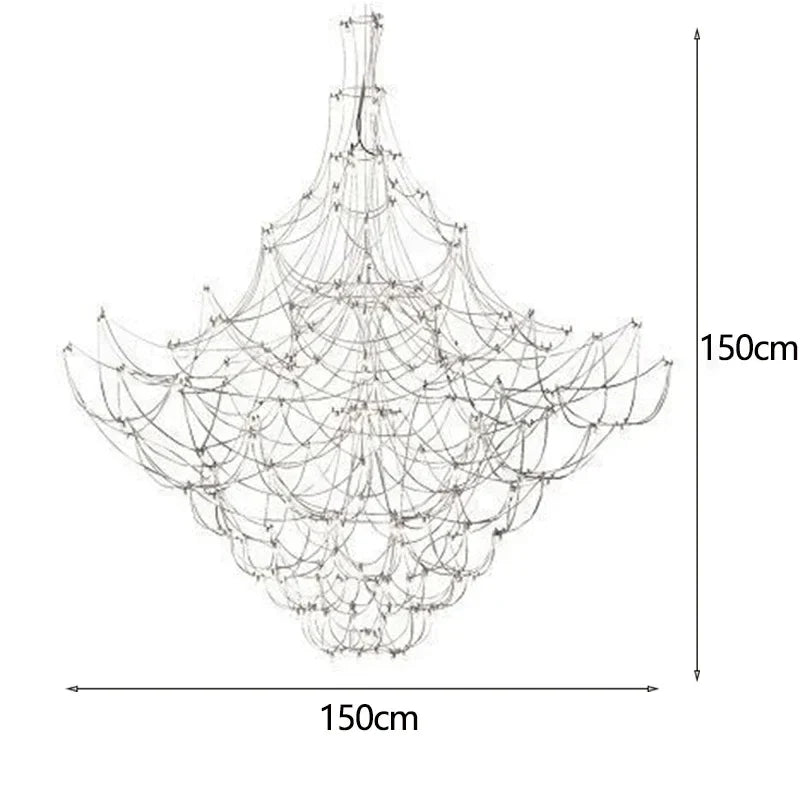 Afralia™ Starry Fireflies LED Branches Lamp for Duplex Townhouse Living Room