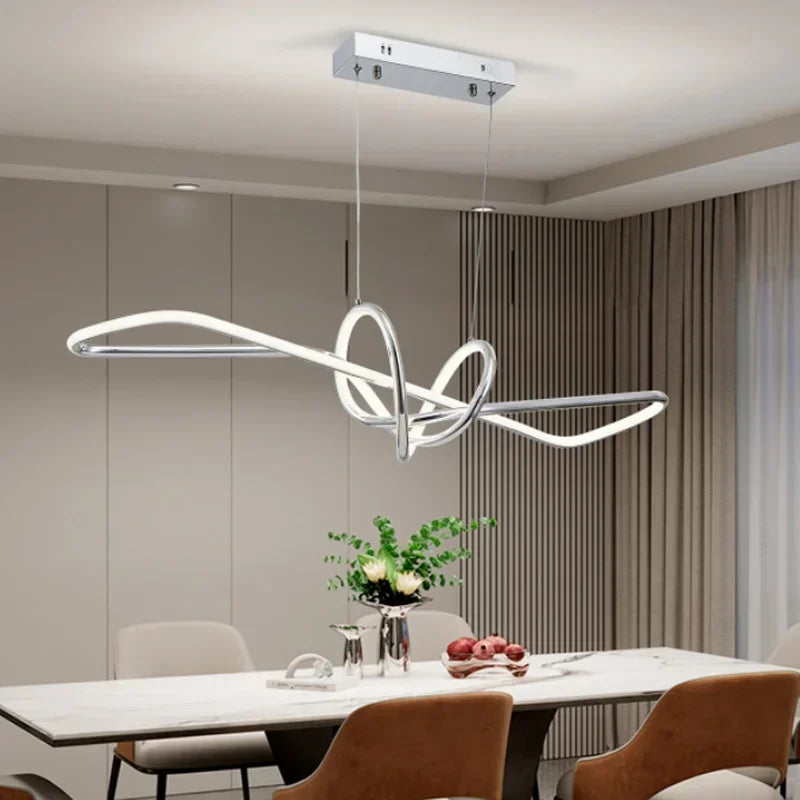 Afralia™ Gold LED Chandeliers: Modern Kitchen & Restaurant Lighting Fixtures