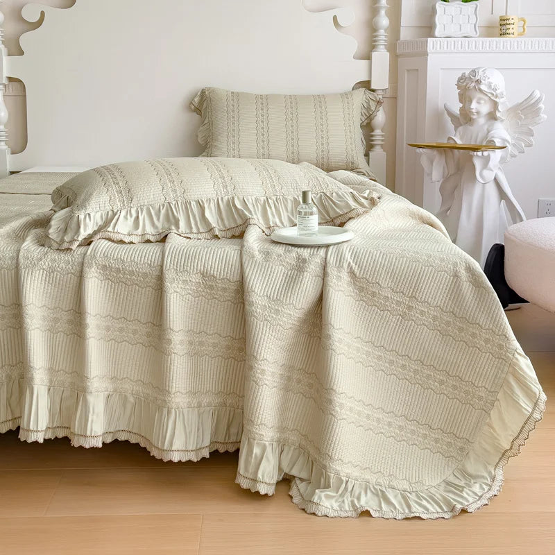 Afralia™ Silky Eucalyptus Fiber Summer Quilt Set - Soft, Cool & Quilted - 3Pcs