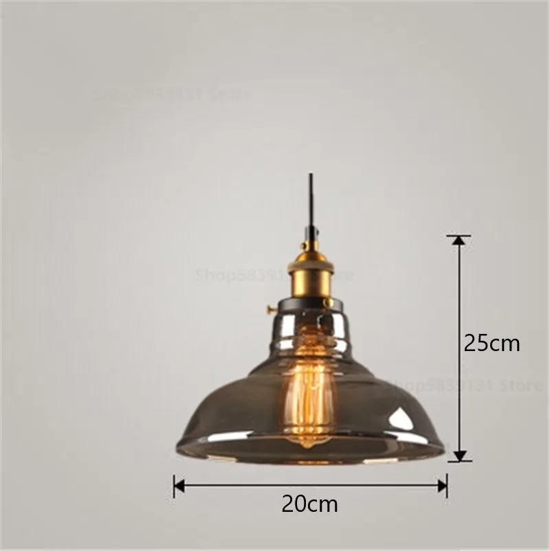 Afralia™ Nordic Glass Ball Pendant Lights for Modern Living Room LED Decor