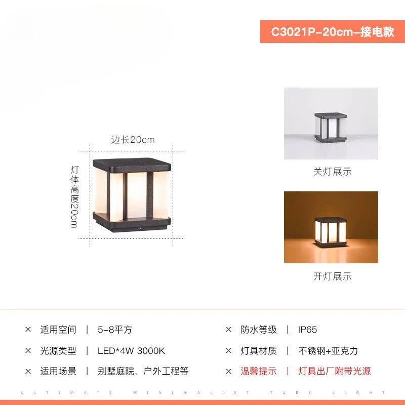 Afralia™ Solar IP65 LED Lawn Light: Waterproof Outdoor Courtyard Street Lamp.