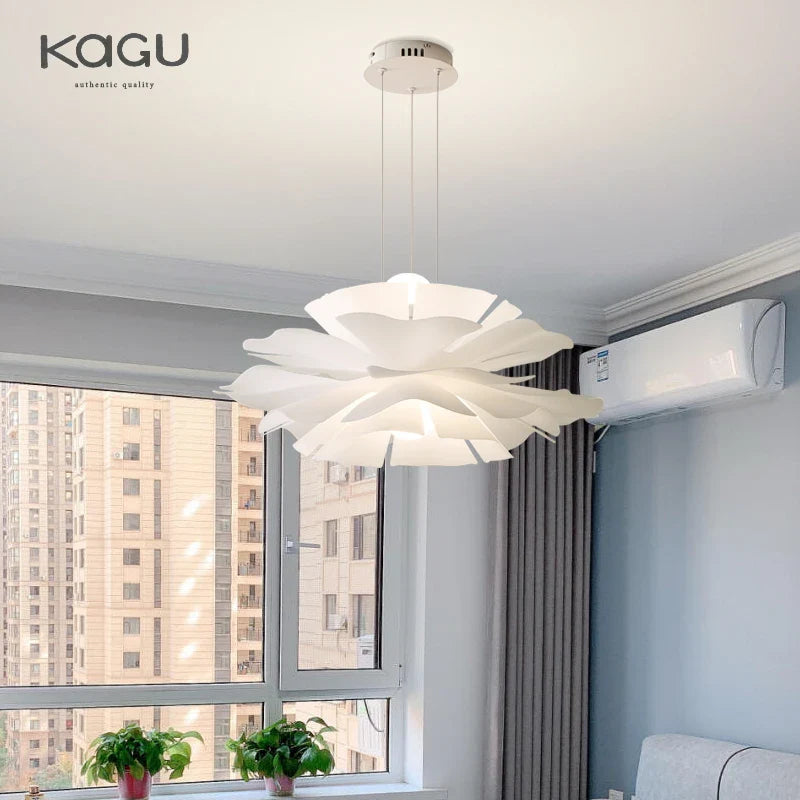 Afralia™ Petal Design LED Ceiling Chandelier 2022 Lighting Fixtures